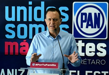 Mauricio Kuri Se Registra Como Precandidato A La Gubernatura Por El Pan Queretaro Informativo