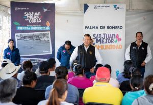 ROBERTO CABRERA DA SEGUIMIENTO A ACTIVIDADES Y COMPROMISOS CON LA CIUDADANÍA EN PALMA DE ROMERO