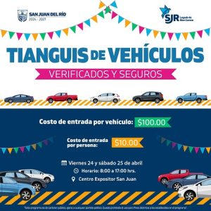 Anuncian inicio de operaciones del Tianguis de Vehículos Verificados y Seguros en San Juan del Río