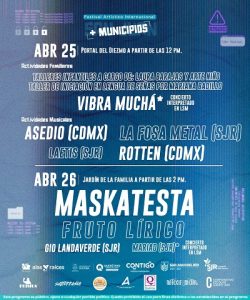 “FESTIVAL ARTÍSTICO INTERNACIONAL SAN JUAN” LLEGARÁ AL MUNICIPIO ESTE 25 Y 26 DE ABRIL